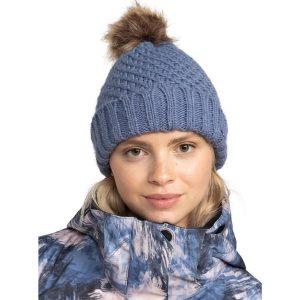 Czapka z mankietem dla Kobiety BLIZZARD Niebieski. Niebieskie czapki Roxy, bez wzorów, z dzianiny. W wyprzedaży za 146,45 zł.