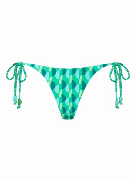 Seafolly Dół od bikini Sorrento 40651-277 Zielony. Zielone bikini Seafolly, bez wzorów, z syntetyku. Za 221,99 zł.