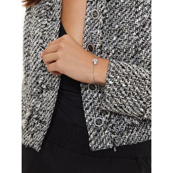 Bransoletka Guess. Szare bransoletki Guess, srebrne. Za 119,99 zł.