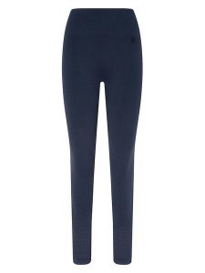 Naturana Legginsy w kolorze granatowym rozmiar: L. Niebieskie legginsy Naturana, bez wzorów, z podwyższonym stanem. Za 86,99 zł.