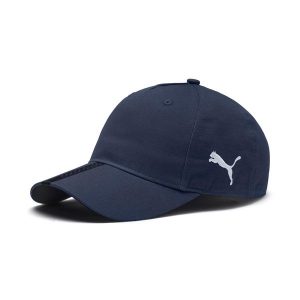 Czapka Puma Logo Liga. Białe czapki Puma, bez wzorów, z bawełny, sportowe. Za 53,99 zł.