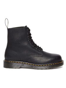 Dr. Martens Skórzane botki w kolorze czarnym rozmiar: 36. Czarne botki Dr. Martens, bez wzorów, bez obcasa, bez zapięcia. Za 426,06 zł.