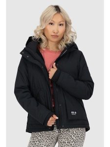 Alife and kickin Kurtka zimowa "NaomiAK" w kolorze czarnym rozmiar: M. Czarne kurtki Alife and Kickin, na zimę, m, bez wzorów, z puchu, bez kaptura. Za 380,34 zł.