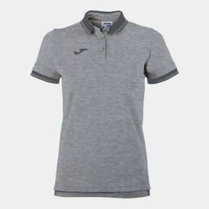 Koszulka polo do tenisa damska Joma Bali II. Szare bluzki JOMA, l, bez wzorów, sportowe, bez kołnierzyka, bez ramiączek. W wyprzedaży za 148,50 zł.