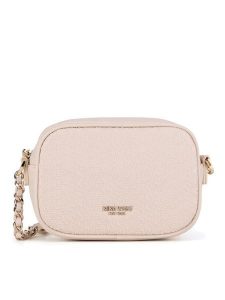 Nine West Torebka LDA6766A Beżowy. Brązowe listonoszki Nine West, bez wzorów, z tworzywa sztucznego, bez dodatków. Za 159,99 zł.