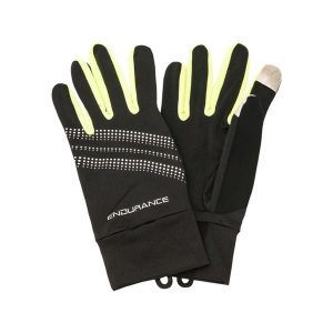 Rękawiczki do biegania Endurance Sherman. Żółte rękawiczki ENDURANCE, na jesień, bez wzorów. Za 79,99 zł.