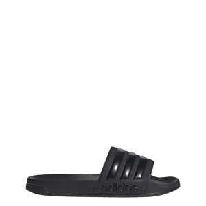 Klapki basenowe Adilette Shower Slides. Białe klapki ADIDAS, bez wzorów, bez obcasa. Za 119,00 zł.