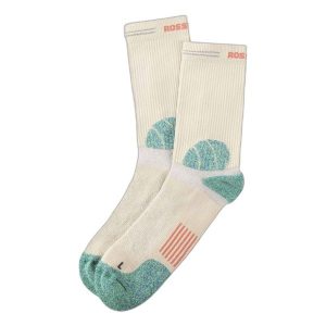 Średnio wysokie skarpety Rossignol Sapa. Białe skarpetki Rossignol, bez wzorów. Za 83,99 zł.