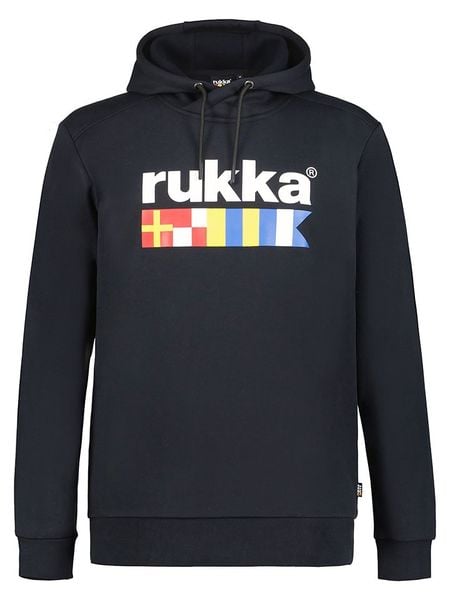 Rukka Bluza funkcyjna "Varola" w kolorze czarnym rozmiar: L. Czarne bluzy Rukka, l, bez wzorów, z kapturem. Za 153,34 zł.