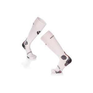 Skarpety uciskowe do biegania 3/4 Skarpety uciskowe Biało-Szare. Białe skarpetki TRY TO FLY, bez wzorów. W wyprzedaży za 88,76 zł.