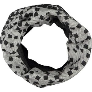 Buff Szal-koło w kolorze czarno-szarym - 29 x 26 cm rozmiar: onesize. Czarne szaliki Buff, bez wzorów, z materiału. Za 117,45 zł.