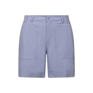 Trespass Montrose - Krótkie spodenki dla kobiet w kolorze chłodnego błękitu. Niebieskie szorty Trespass, bez wzorów, z obniżonym stanem. Za 286,99 zł.