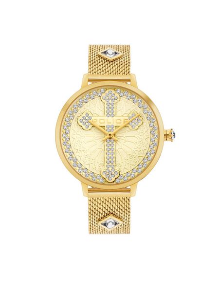 Police Zegarek Socotra 16031MSG/22MMA Złoty. Żółte, cyfrowe zegarki Police. Za 769,99 zł.