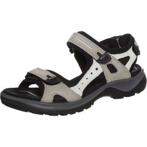 Ecco OFFROAD Sandały trekkingowe atmosphere/die white. Szare buty trekkingowe marki ecco, z materiału. W wyprzedaży za 367,20 zł.
