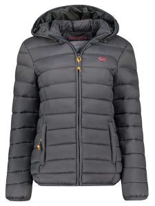 Geographical Norway Kurtka pikowana "Atikolor" w kolorze antracytowym rozmiar: S. Czarne kurtki Geographical Norway, s, bez wzorów, bez kaptura. Za 162,49 zł.