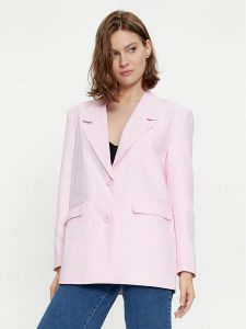 Noisy May Marynarka Milla 27023367 Różowy Oversize. Czerwone marynarki i żakiety Noisy may, s, bez wzorów, z syntetyku. Za 129,99 zł.