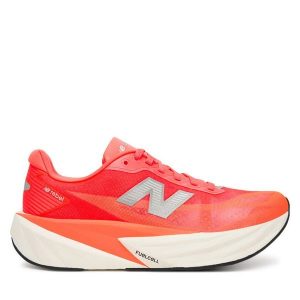Buty do biegania New Balance. Czerwone buty sportowe New Balance, bez wzorów, bez zapięcia, do biegania. Za 488,99 zł.