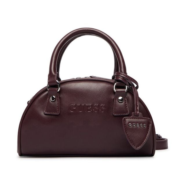 Torebka Guess. Fioletowe torebki klasyczne Guess, z aplikacjami, bez dodatków. Za 344,99 zł.