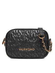 Valentino Torebka Dram VBS8D215 Czarny. Czarne listonoszki Valentino, bez wzorów, ze skóry, bez dodatków. Za 309,99 zł.