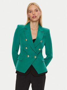 Rinascimento Marynarka CFC0119987003 Zielony Regular Fit. Zielone marynarki i żakiety Rinascimento, xl, bez wzorów, z syntetyku. Za 579,99 zł.