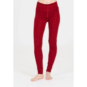 Damskie legginsy Whistler Cerro. Czerwone legginsy WHISTLER, bez wzorów, z materiału. Za 249,99 zł.
