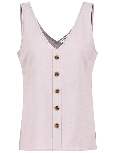 Eight2Nine Top w kolorze jasnoróżowym rozmiar: S. Różowe topy Eight2Nine, s, bez wzorów, bez kołnierzyka, bez ramiączek. Za 78,28 zł.