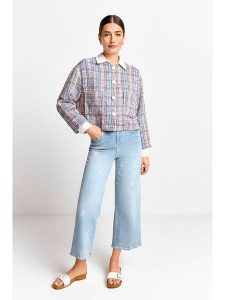 Rich & Royal Bluza w kolorze niebiesko-pomarańczowym rozmiar: S. Niebieskie bluzy Rich & Royal, s, bez wzorów, bez kaptura. Za 245,96 zł.