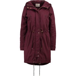Selected Femme SFADONIA Parka vineyard wine. Czerwone płaszcze marki Selected Femme, z bawełny. W wyprzedaży za 417,45 zł.