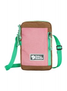 Saszetka Fjallraven Vardag Pocket Small - poppy pink/khaki dust. Czerwone nerki i saszetki Fjällräven, bez wzorów, z poliamidu. Za 203,49 zł.