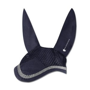 Czapka na konia do krótkich zawodów Waldhausen. Niebieskie czapki WALDHAUSEN, bez wzorów, z bawełny, eleganckie. Za 122,00 zł.