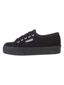 Superga Sneakersy "2730" w kolorze czarnym rozmiar: 37. Czarne trampki Superga, bez wzorów, bez zapięcia. Za 119,68 zł.