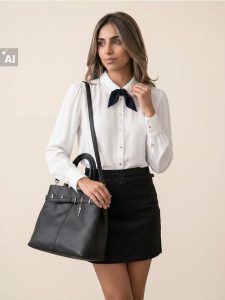 Wiskozowa koszula z wiązaniem - biały. Białe koszule Sinsay, l, bez wzorów, z wiskozy, bez kołnierzyka, bez ramiączek. Za 39,99 zł.
