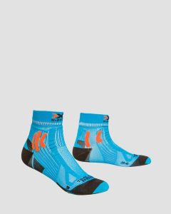 Skarpety X-SOCKS TRAIL RUN ENERGY. Czarne skarpetki X-Socks, bez wzorów, z włókna. Za 75,00 zł.
