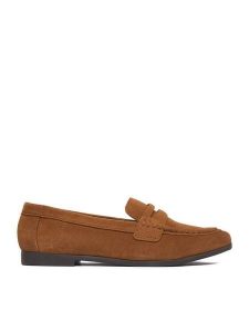 Lasocki Lordsy CEO-WI16-ZARA-07 Brązowy jasny. Brązowe półbuty Lasocki, bez wzorów, ze skóry, bez obcasa, bez zapięcia. Za 199,99 zł.