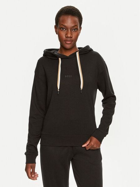 Boss Bluza CP Stripe 50524760 Czarny Regular Fit. Czarne bluzy Boss, xs, bez wzorów, z bawełny, bez kaptura. Za 329,99 zł.
