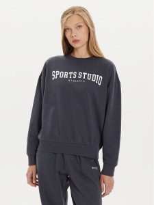 Athlecia Bluza Giannis W Crew Neck EA243363 Niebieski Regular Fit. Niebieskie bluzy Athlecia, bez wzorów, z bawełny, bez kaptura. Za 139,99 zł.