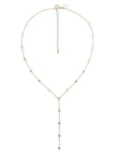 U.S. Polo Assn. Pozłacany naszyjnik z elementami ozdobnymi - dł. 43 cm rozmiar: onesize. Żółte naszyjniki U.S. Polo Assn., z kryształem, metalowe. Za 86,99 zł.