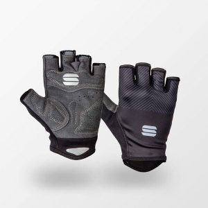 Rękawiczki rowerowe damskie Sportful Race. Czarne rękawiczki SPORTFUL, bez wzorów. W wyprzedaży za 120,05 zł.
