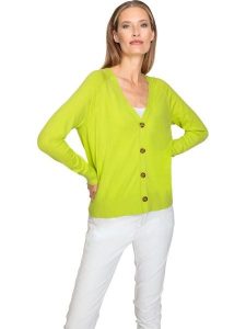 Heine Kardigan w kolorze żółtym rozmiar: 48. Żółte kardigany Heine. Za 34,99 zł.