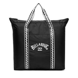 Torebka Billabong. Czarne shopper bag Billabong, bez wzorów, bez dodatków. Za 69,99 zł.