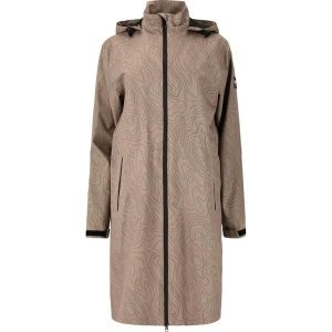 Damska kurtka wodoodporna Weather Report Balmy Pro 15000. Brązowe kurtki Weather Report, bez wzorów, bez kaptura. Za 479,00 zł.