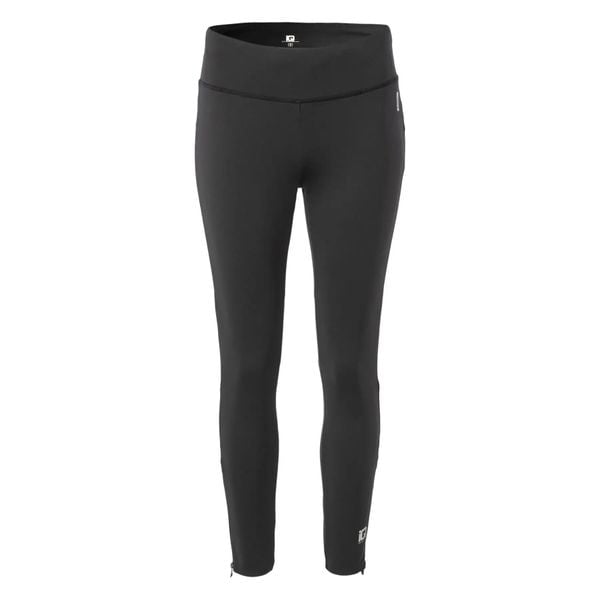 Damskie legginsy IQ Intelligence Quality Tya. Czarne legginsy IQ, bez wzorów, z elastanu, krótkie. Za 249,95 zł.