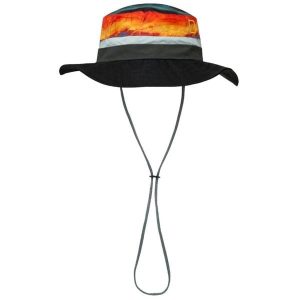 Kapelusz BUFF EXPLORE BOONEY HAT. Żółte kapelusze Buff, bez wzorów, z materiału. Za 119,99 zł.