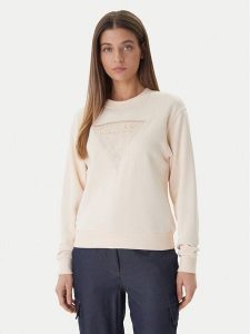 Guess Bluza W6GQ09 K3183 Różowy Regular Fit. Czerwone bluzy Guess, m, z aplikacjami, z bawełny, bez kaptura. Za 394,99 zł.