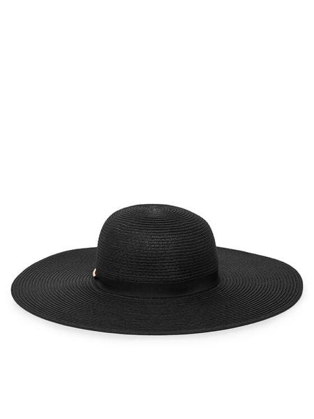 DeeZee Kapelusz DK24040907 Czarny. Czarne kapelusze DeeZee, bez wzorów, z syntetyku. Za 59,99 zł.