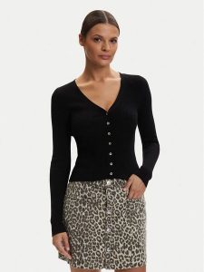 ONLY Kardigan Mist 15363392 Czarny Slim Fit. Czarne kardigany ONLY, z syntetyku. Za 129,99 zł.