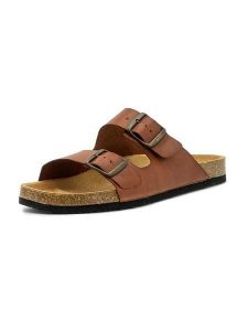 Natural world Klapki w kolorze jasnobrązowym rozmiar: 37. Brązowe klapki Natural World, bez wzorów, z otwartym noskiem, bez obcasa. Za 130,99 zł.