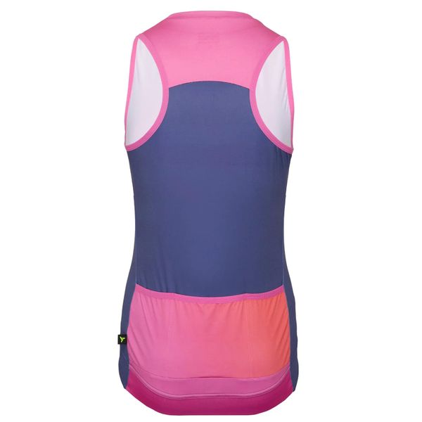 Damska koszulka termoaktywna Silvini Escolca. Czerwone bluzki SILVINI, bez wzorów, bez kołnierzyka, bez ramiączek. Za 249,99 zł.