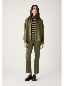 More & More Koszulka w kolorze khaki rozmiar: 38. Brązowe kurtki More & More, bez wzorów, bez kaptura. Za 154,95 zł.