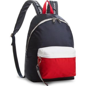 Plecak TOMMY JEANS - Logo Bac AU0AU00160 901. Plecaki marki Tommy Jeans. W wyprzedaży za 309,00 zł.